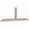 Ekena Millwork Portland Smooth Timber Gable Bracket, Douglas Fir, 60"W x 20"H x 1 1/2"D x 3 1/2"F, 8/12 Pitch GBW060X20X0204POR00SDF - alternate 2
